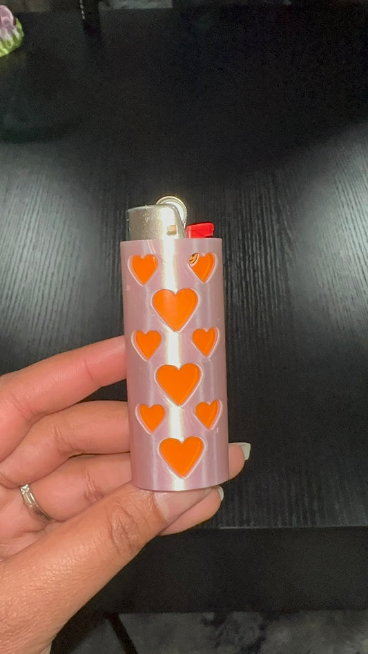 Heart Lighter Cover